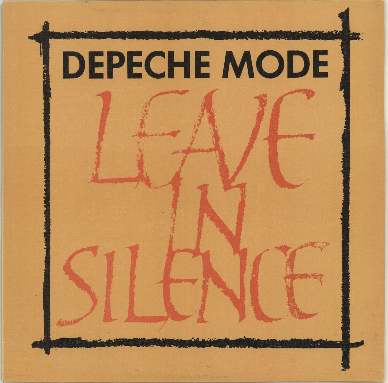 Mode Leave Silence - Textured Sleeve - EX 12" vinyl — RareVinyl.com