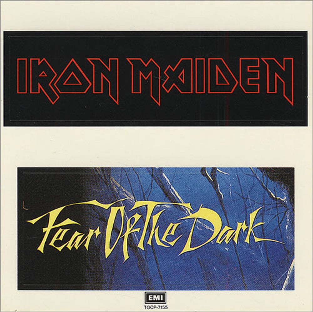 Iron Maiden Fear Of The Dark Japanese CD album (CDLP) IROCDFE03230