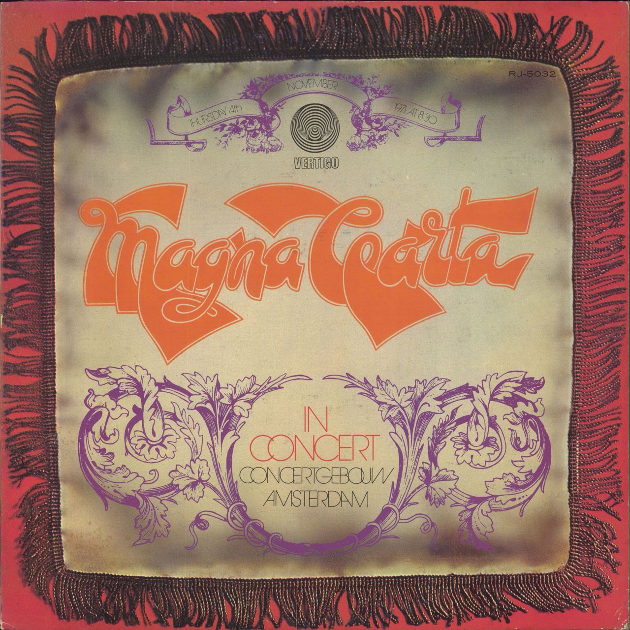 Magna Carta In Concert Japanese Promo Vinyl LP — RareVinyl.com