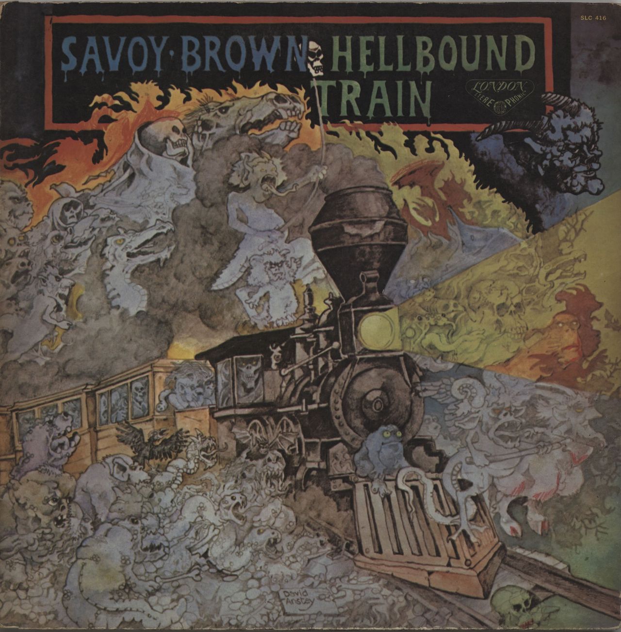 Savoy Brown Hellbound Train Japanese Promo Vinyl LP — RareVinyl.com