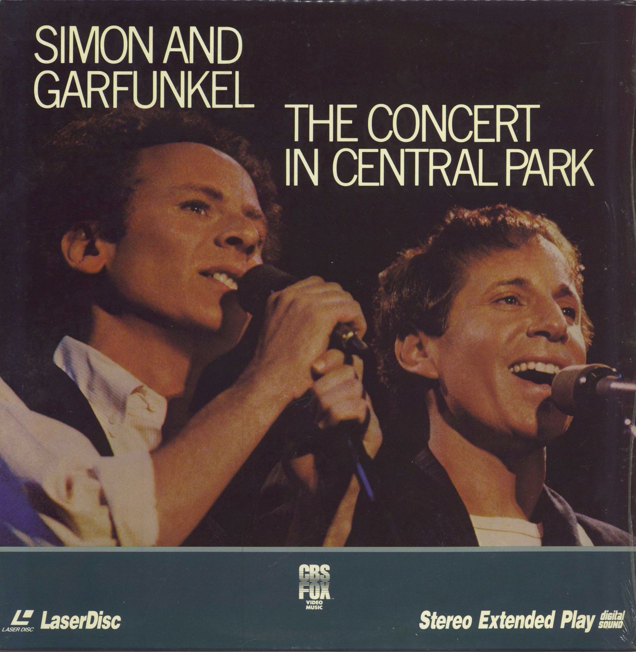 Simon  Garfunkel The Concert In Central Park US Laserdisc —