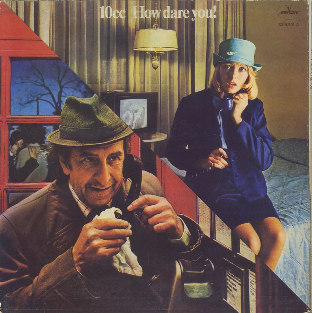 10cc How Dare You! Italian vinyl LP album (LP record) 10CLPHO417562