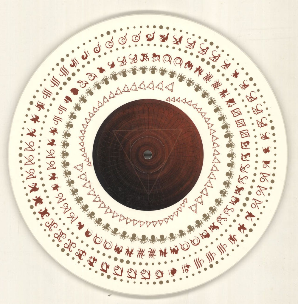 A Perfect Circle The Doomed / Disillusioned - White Vinyl UK 10" vinyl single (10 inch record) PFC10TH692264