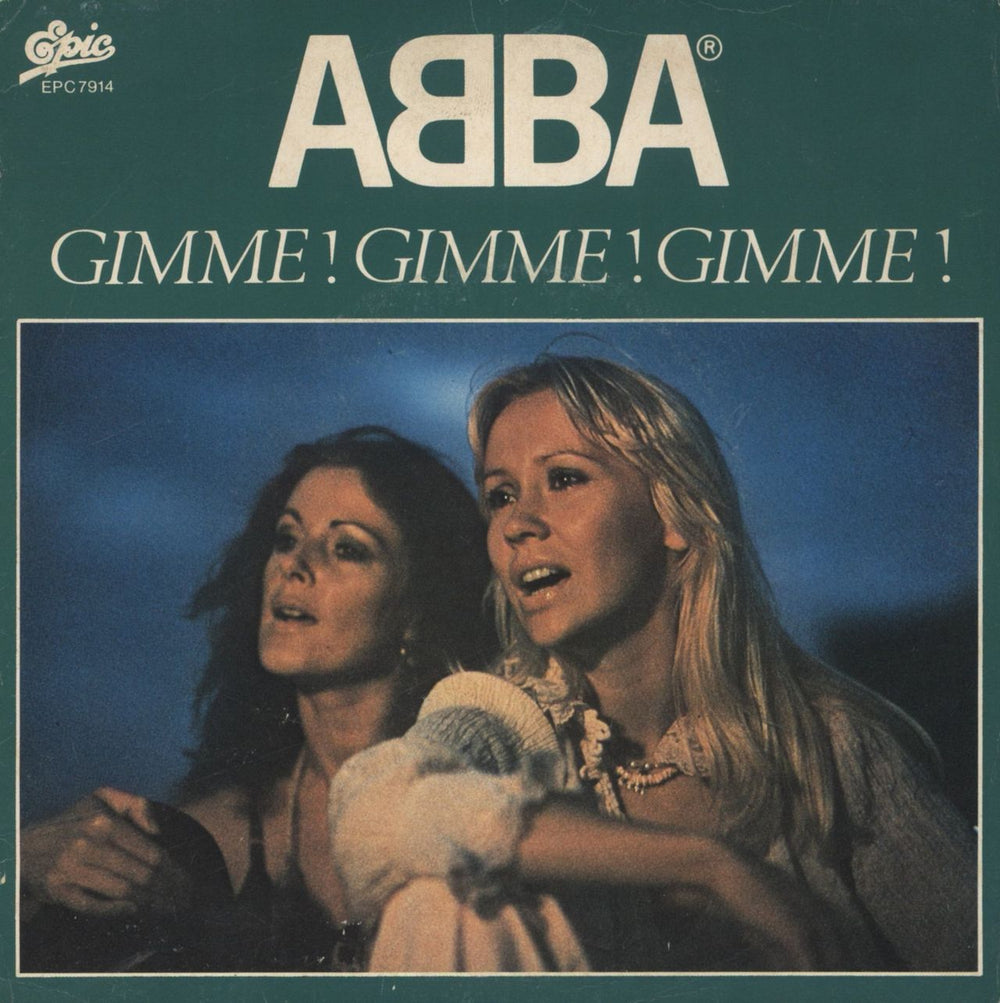 Abba Gimme! Gimme! Gimme! Italian 7" vinyl single (7 inch record / 45) EPC7914