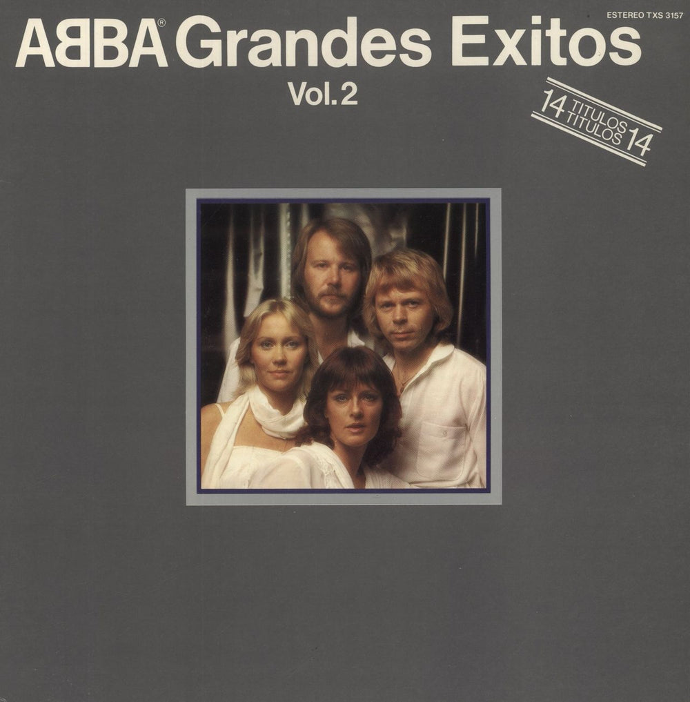 Abba Grandes Exitos Vol. 2 Spanish vinyl LP album (LP record) TXS3157