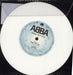 Abba Happy New Year - White Vinyl UK 7" vinyl single (7 inch record / 45) ABB07HA709718