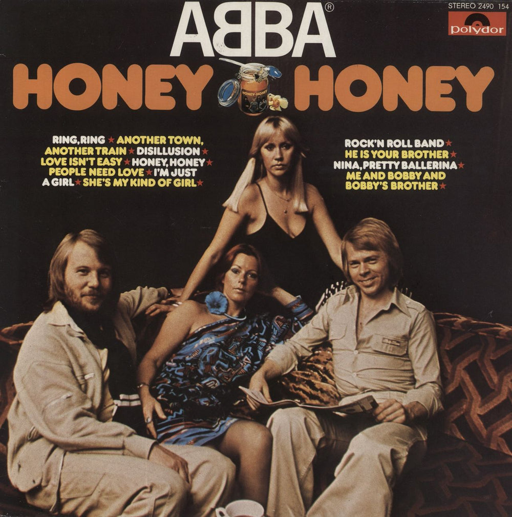 Abba Honey Honey Dutch vinyl LP album (LP record) 2490154