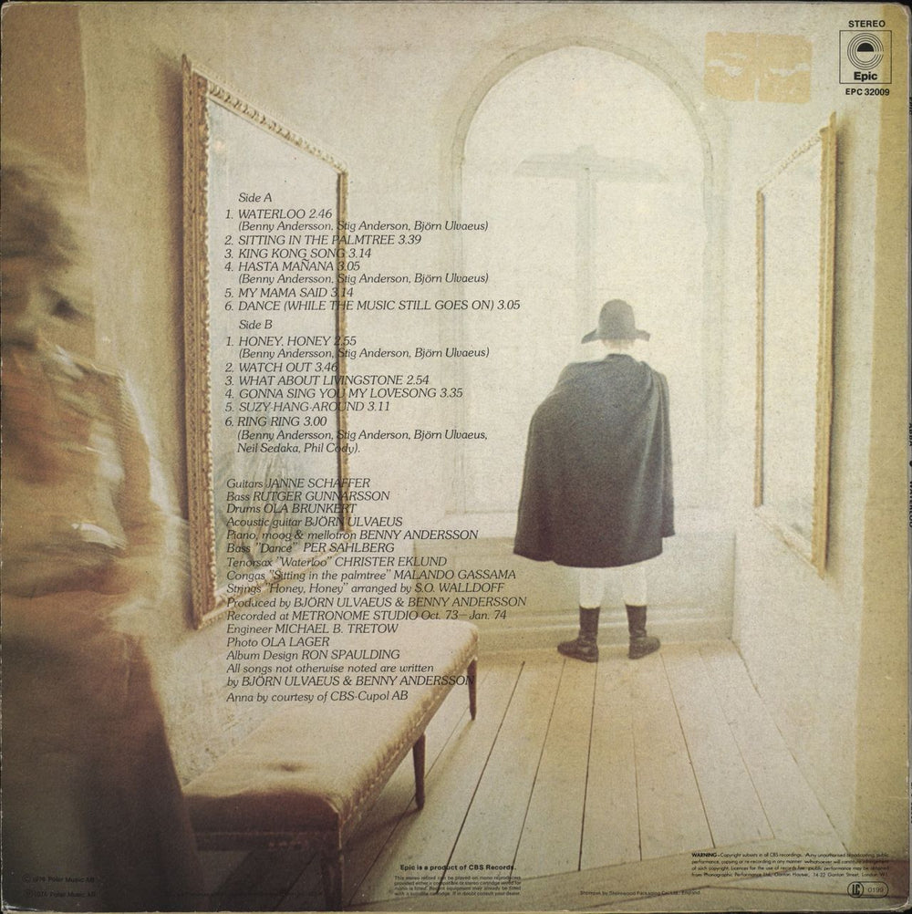 Abba Waterloo - 3rd - Stickered UK vinyl LP album (LP record)