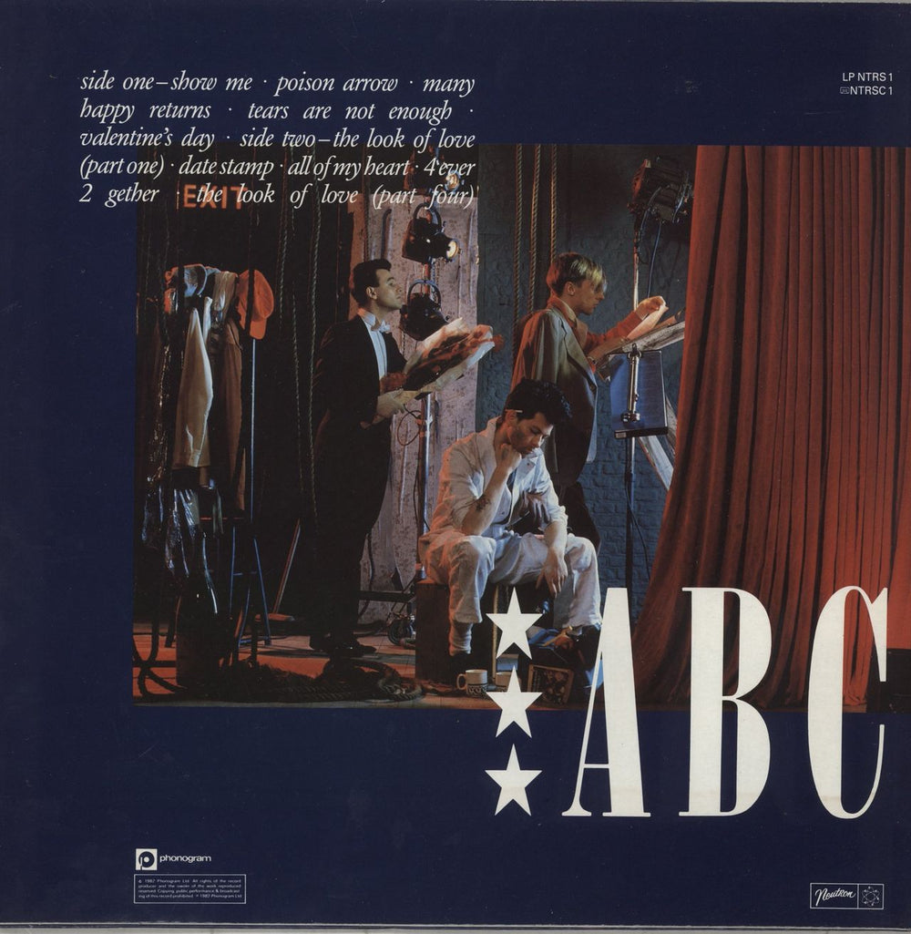 ABC The Lexicon Of Love UK vinyl LP album (LP record)