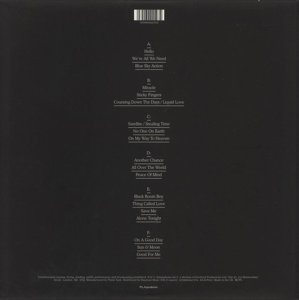 Above & Beyond Acoustic - Live At The Hollywood Bowl UK 3-LP vinyl record set (Triple LP Album) 5039060241974