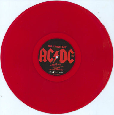 AC/DC Live At River Plate - Red Vinyl - Sealed UK 3-LP vinyl record set (Triple LP Album) ACD3LLI601925