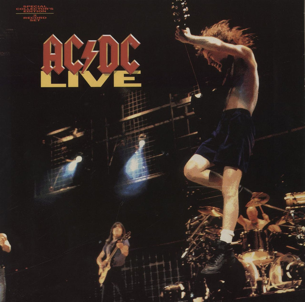 AC/DC Live - VG UK 2-LP vinyl record set (Double LP Album) WX493