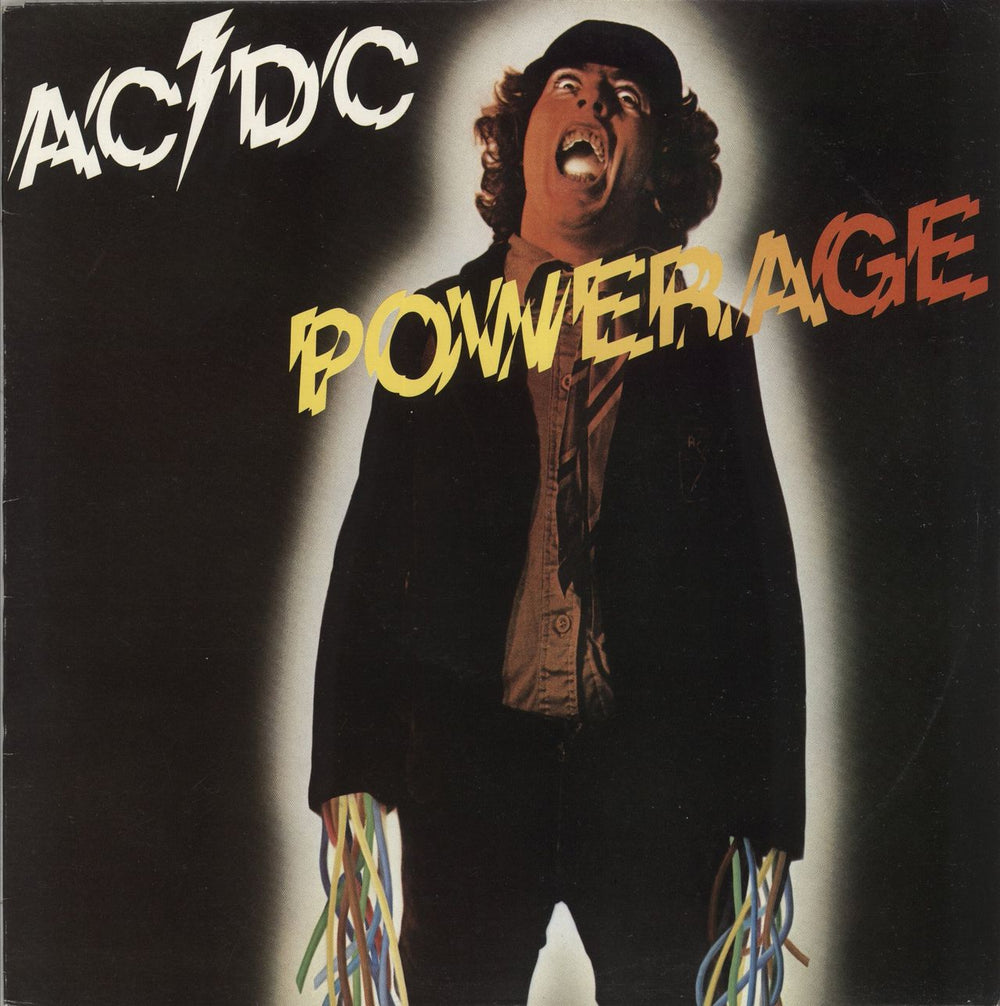 AC/DC Powerage Australian vinyl LP album (LP record) APLP.030
