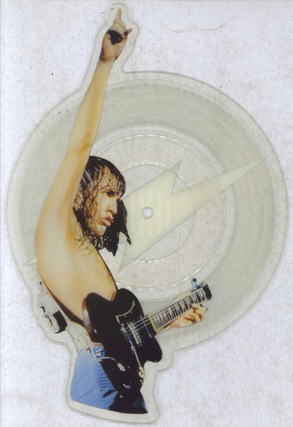 AC/DC Shake Your Foundations - EX UK shaped picture disc (picture disc vinyl record) A9474P