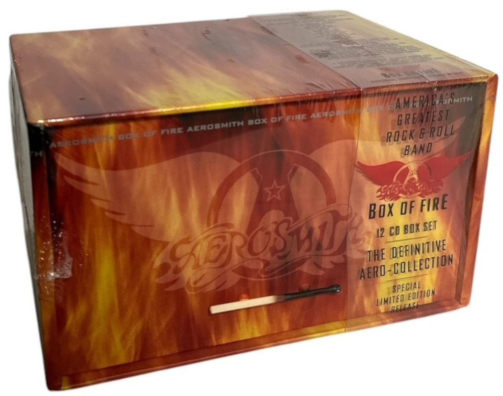 Aerosmith Box Of Fire - Sealed UK CD Album Box Set 4778032