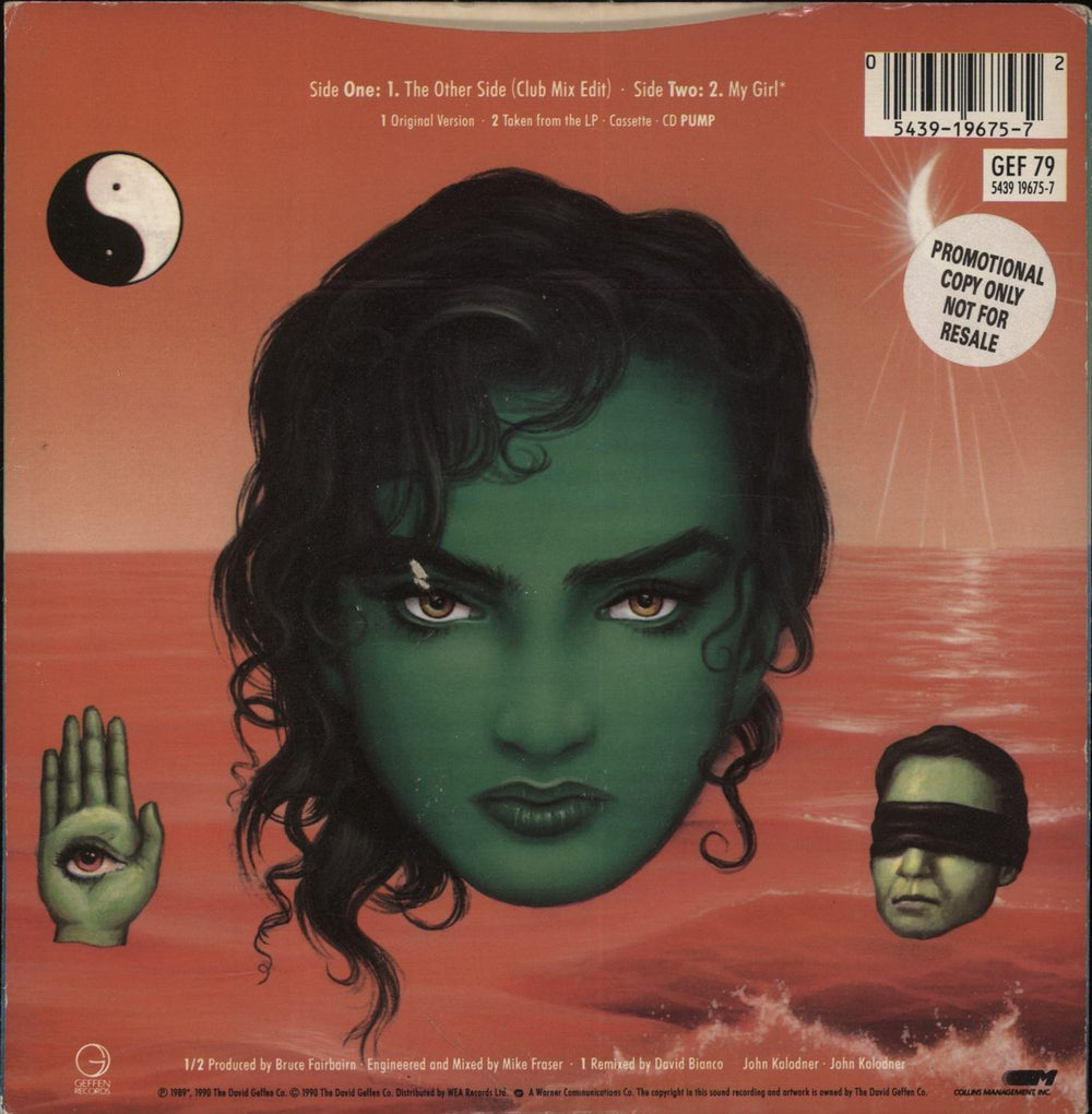 Aerosmith The Other Side UK 7" vinyl single (7 inch record / 45) 054391967572