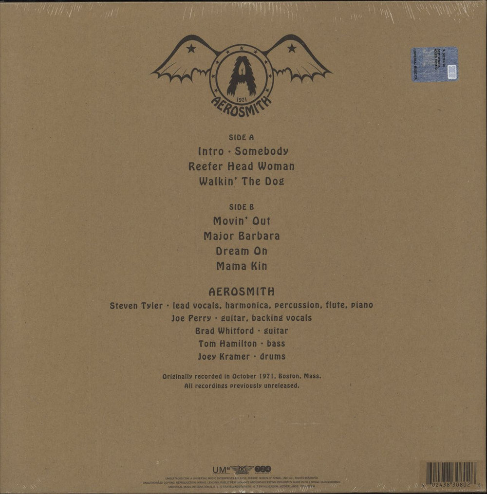 Aerosmith The Road Starts Hear - BF2021 - Sealed UK vinyl LP album (LP record) 602438308026