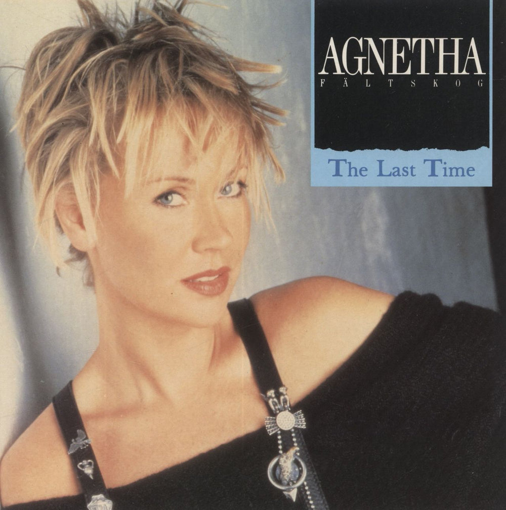 Agnetha Fältskog The Last Time UK 7" vinyl single (7 inch record / 45) YZ170