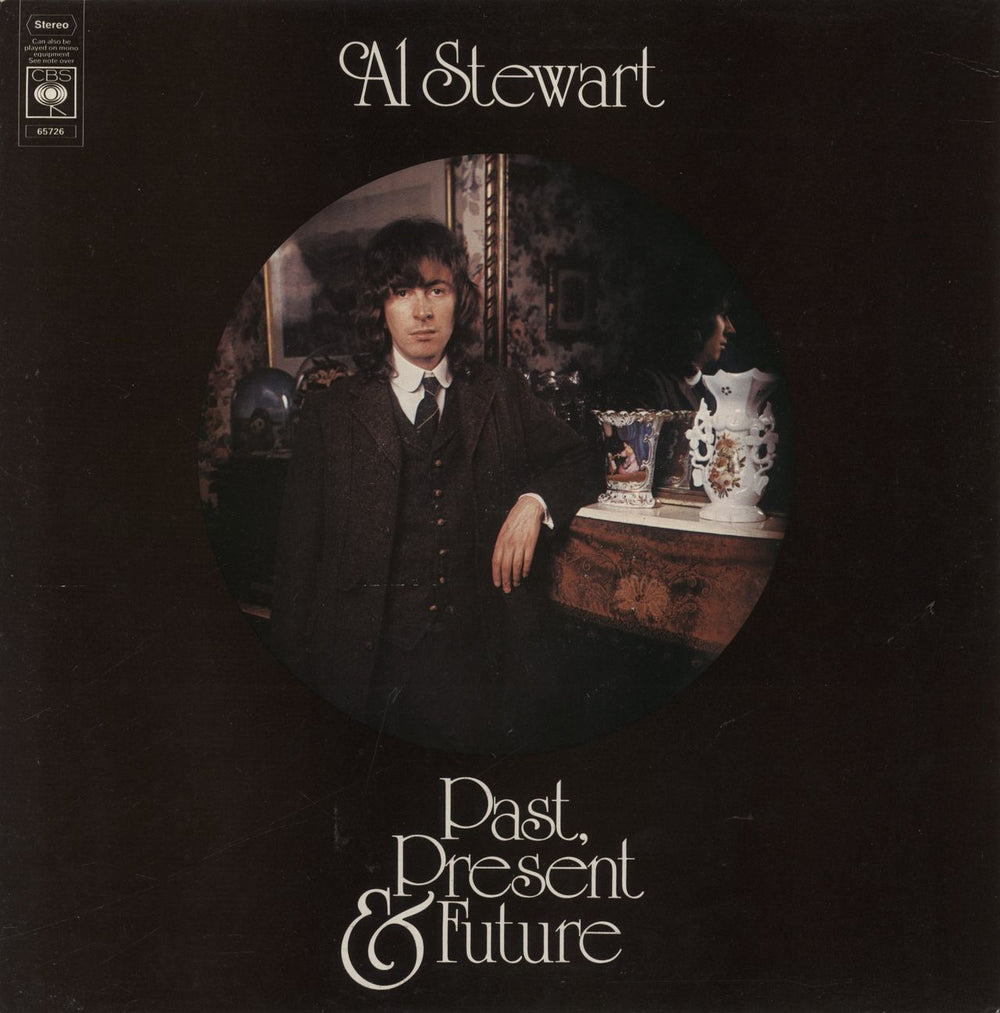 Al Stewart Past, Present & Future - graduated orange label UK vinyl LP album (LP record) 65726