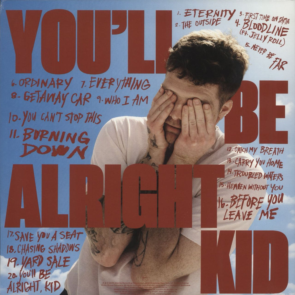 Alex Warren You'll Be Alright, Kid - Mocha Blend + Autographed Insert - Sealed UK 2-LP vinyl record set (Double LP Album) 075678598579
