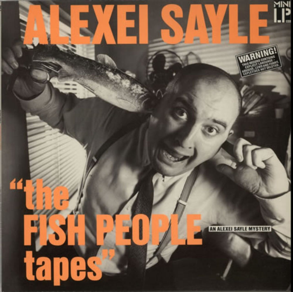 Alexei Sayle The Fish People Tapes UK vinyl LP album (LP record) IMA9