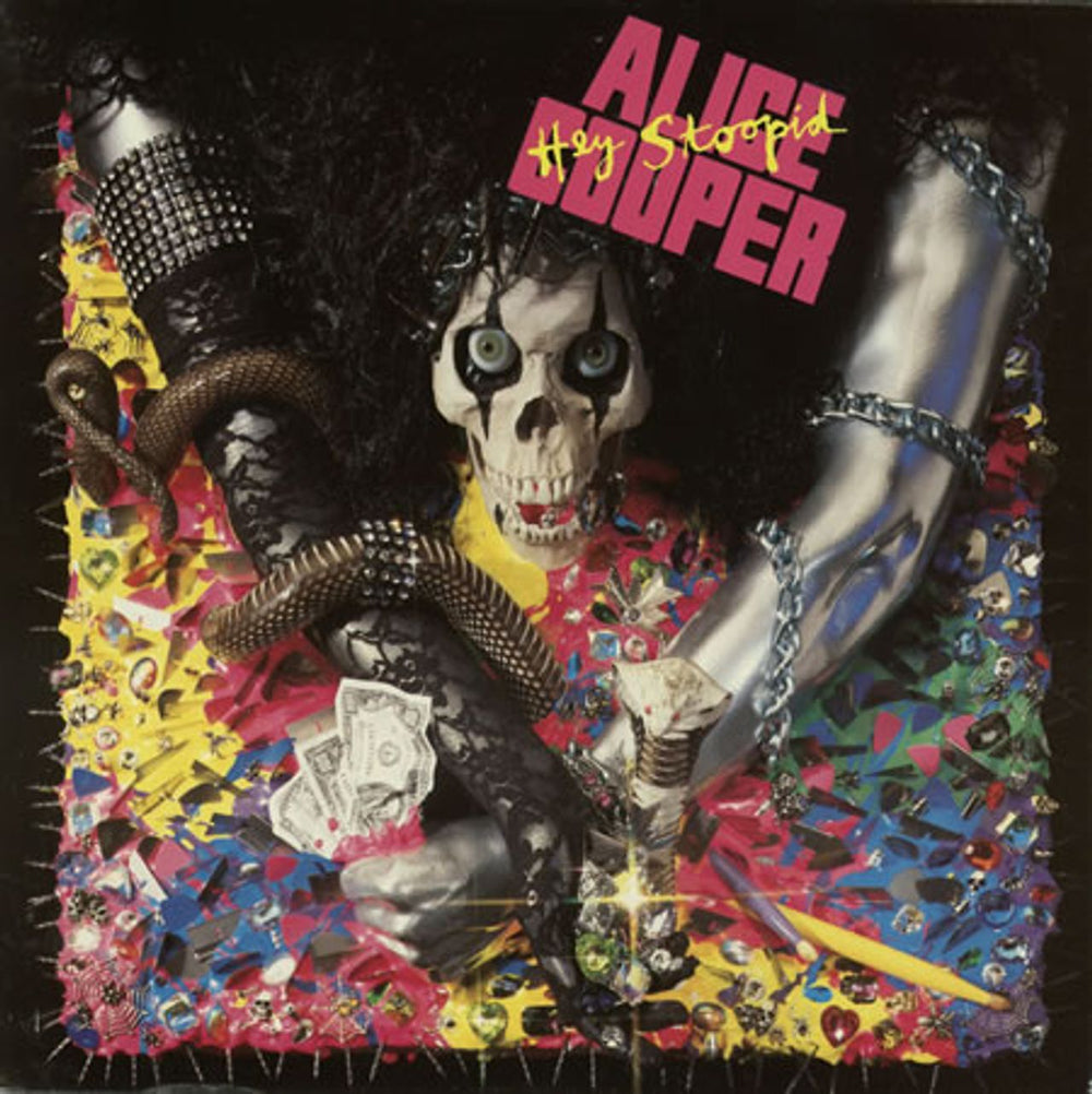 Alice Cooper Hey Stoopid Dutch vinyl LP album (LP record) 4684161