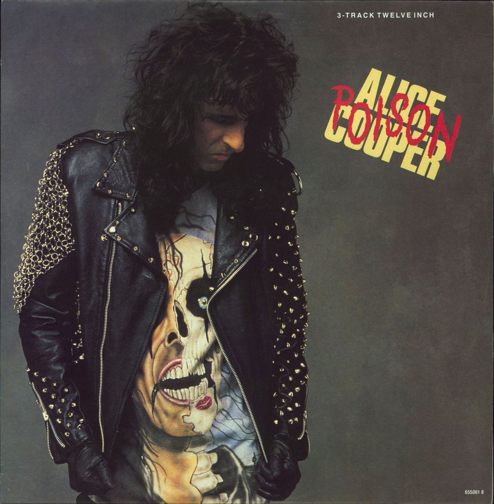 Alice Cooper Poison UK 12" vinyl single (12 inch record / Maxi-single) 6550618