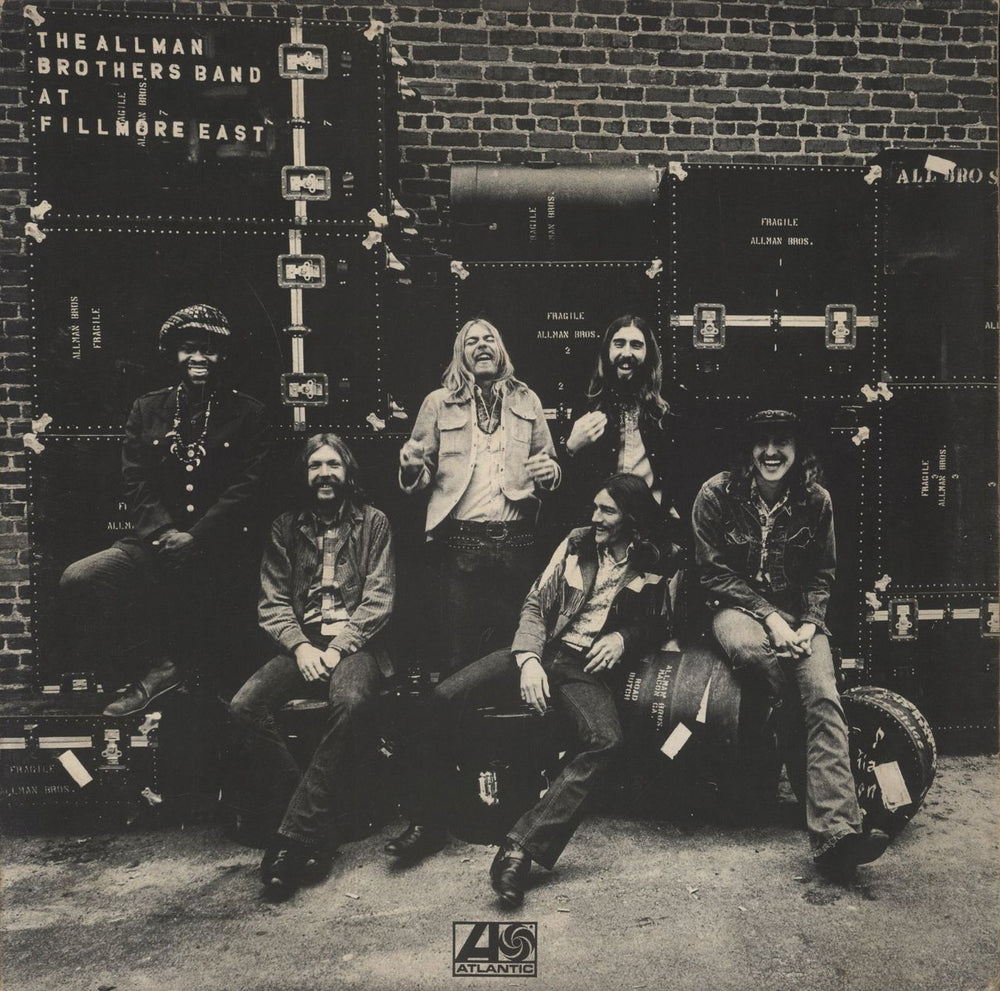 Allman Brothers Band At Fillmore East UK 2-LP vinyl record set (Double LP Album) K60011