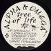 Alpha & Omega (Dub) Tree Of Life UK vinyl LP album (LP record) Q8RLPTR709443