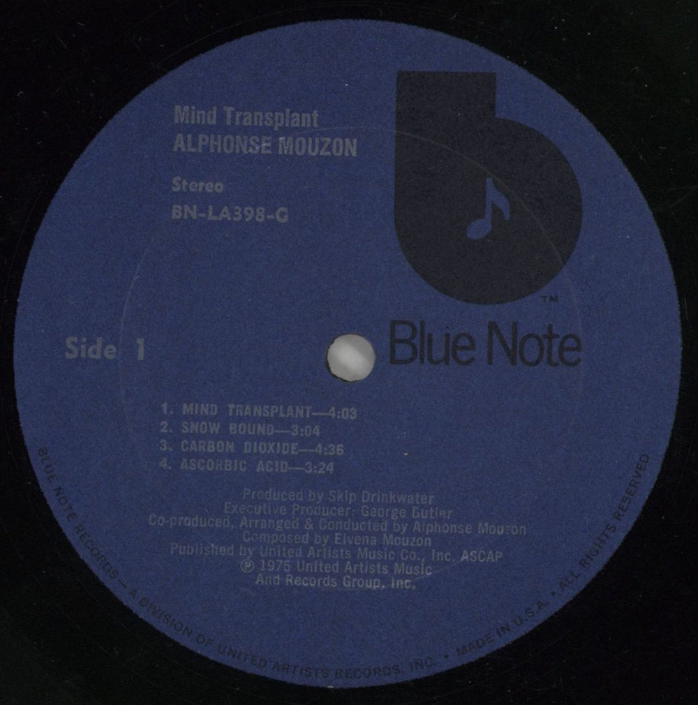 Alphonse Mouzon Mind Transplant - 1st - in shrink US vinyl LP album (LP record) AY0LPMI626453