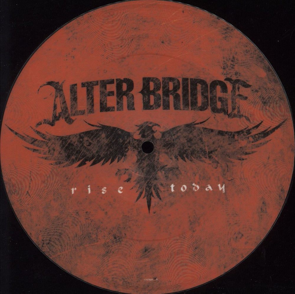 Alter Bridge Rise Today UK 7" vinyl picture disc (7 inch picture disc single) 1747684
