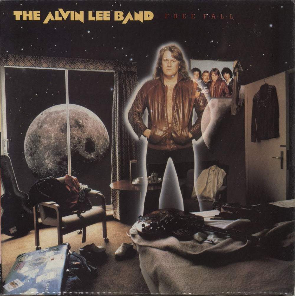 Alvin Lee Free Fall UK vinyl LP album (LP record) AALP5002