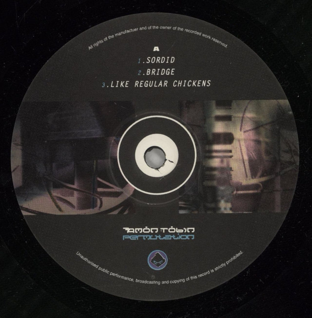 Amon Tobin Permutation UK 2-LP vinyl record set (Double LP Album) H2U2LPE876340