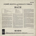 Andrés Segovia Andrés Segovia And Rosalyn Tureck Play Bach UK vinyl LP album (LP record)