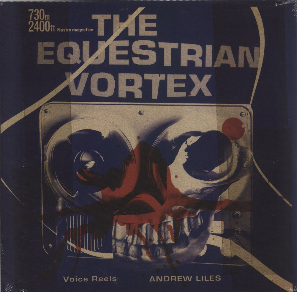 Andrew Liles The Equestrian Vortex - Blue & Yellow Swirl Vinyl - Sealed UK 10" vinyl single (10 inch record) DWO002