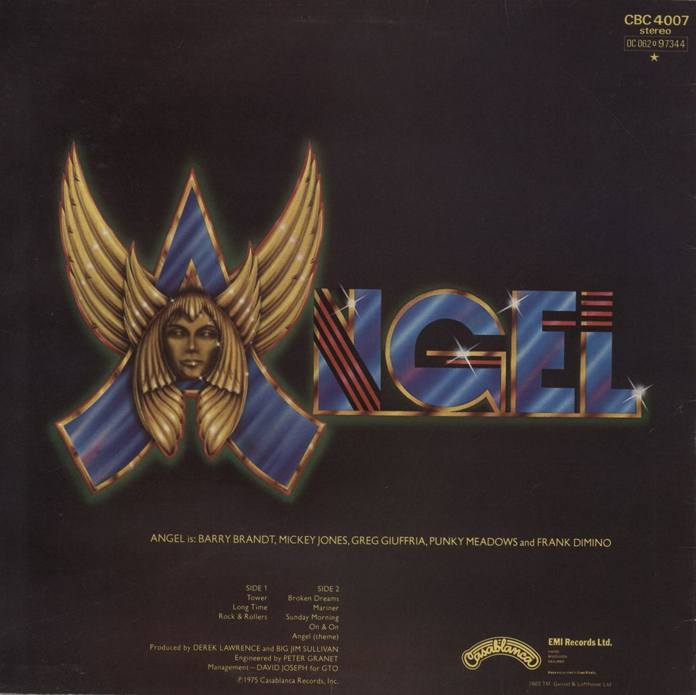 Angel (Kiss) Angel UK vinyl LP album (LP record)