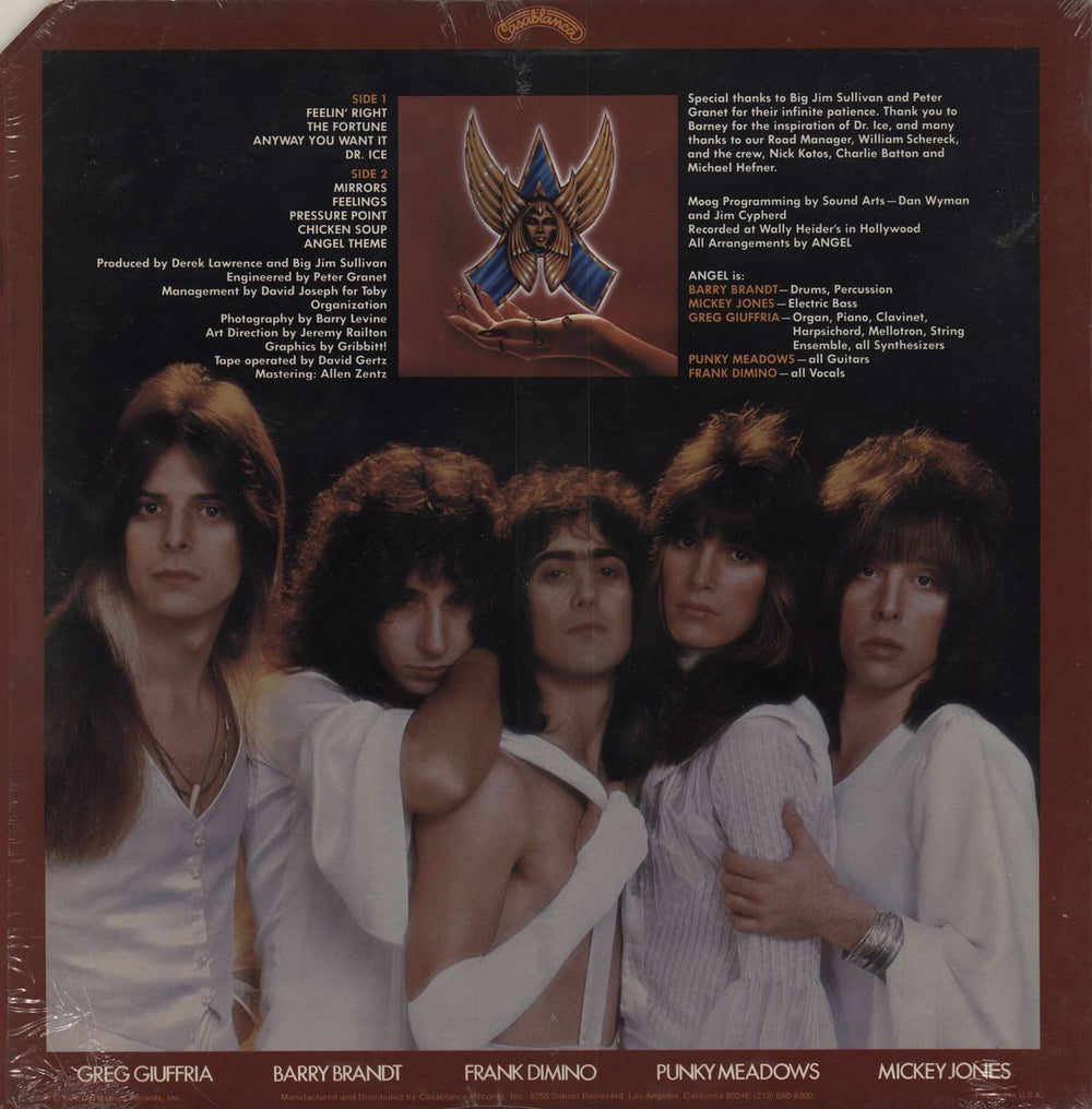 Angel (Kiss) Helluva Band US vinyl LP album (LP record)