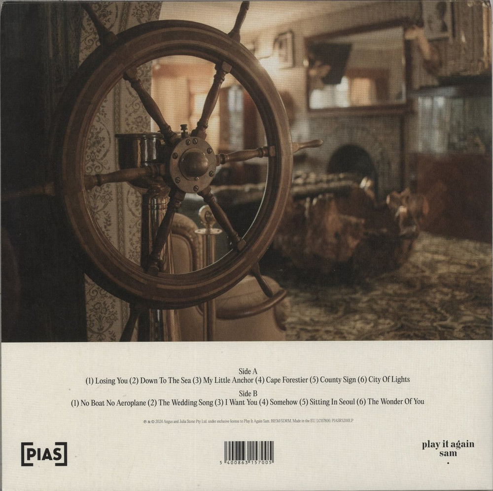 Angus & Julia Stone Cape Forestier - 180gm Gold Vinyl UK vinyl LP album (LP record) 5400863157005