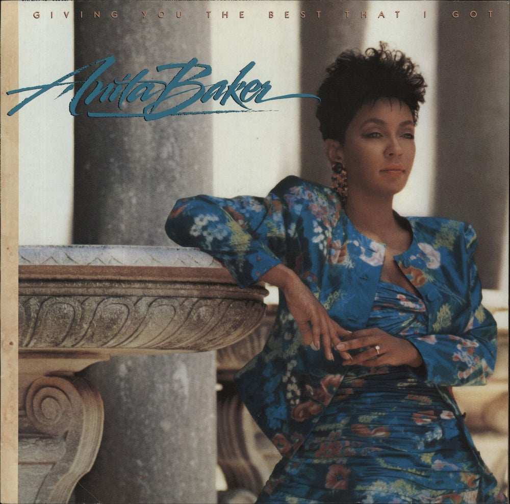 Anita Baker Giving You The Best That I Got UK vinyl LP album (LP record) EKT49