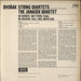 Antonín Dvorák String Quartets In F Major, Op. 96 & D Minor, Op. 34 UK vinyl LP album (LP record)
