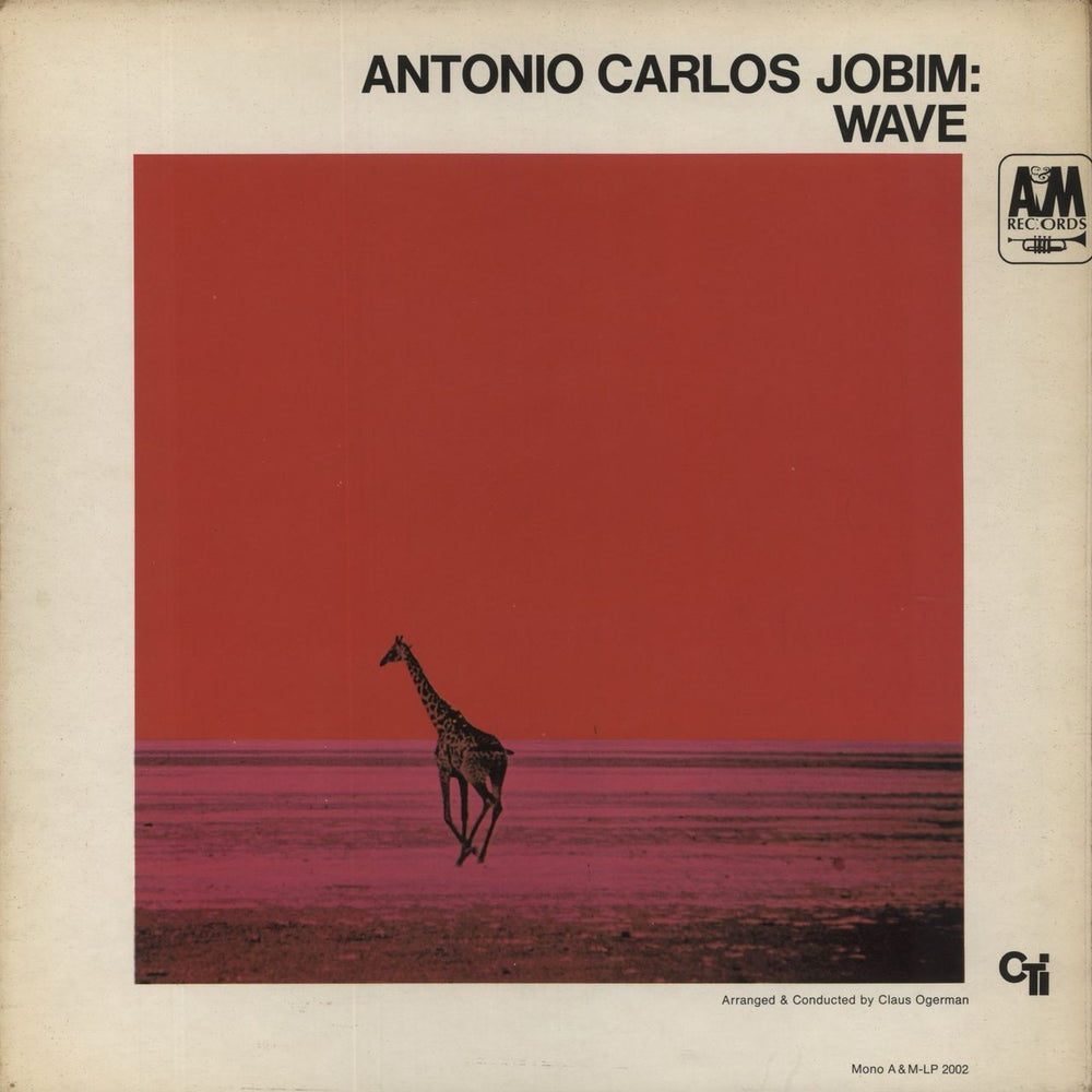 Antonio Carlos Jobim Wave - 1st - EX UK vinyl LP album (LP record) AMLS2002