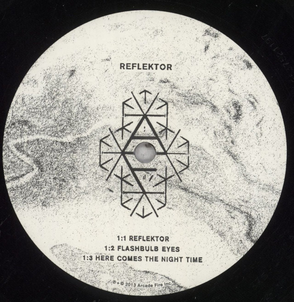 Arcade Fire Reflektor - 180gm Vinyl UK 2-LP vinyl record set (Double LP Album) ACF2LRE608240