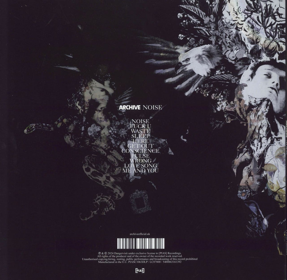 Archive Noise UK 2-LP vinyl record set (Double LP Album) 5400863161392