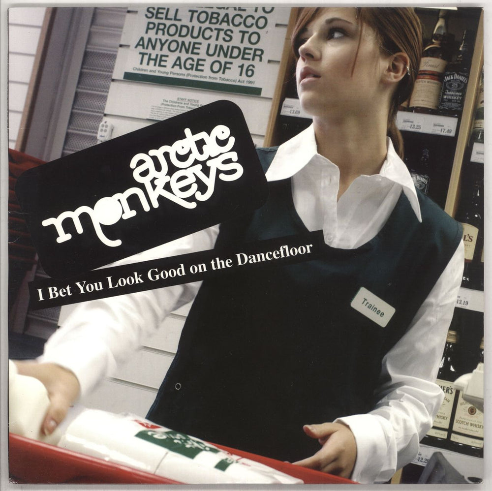 Arctic Monkeys I Bet You Look Good On The Dancefloor US 10" vinyl single (10 inch record) DNO070