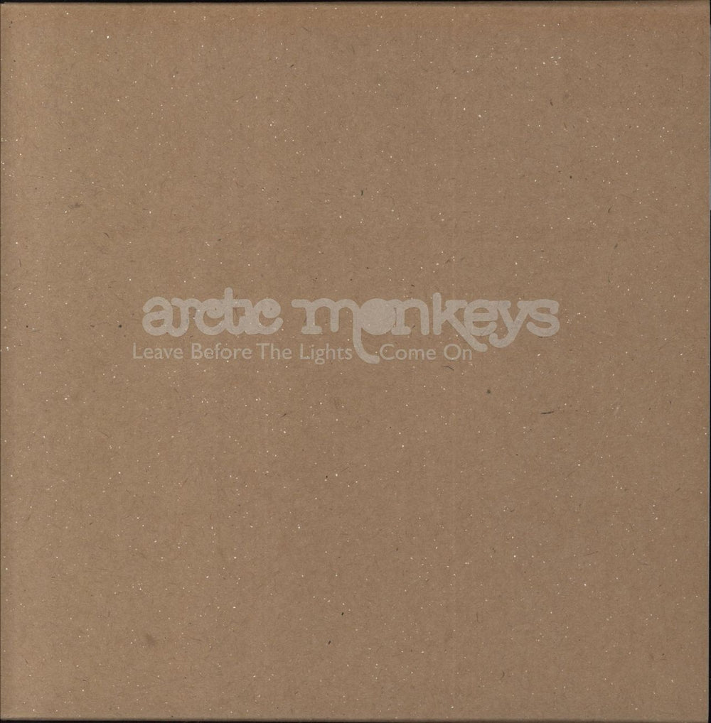 Arctic Monkeys Leave Before The Lights Come On UK 7" vinyl single (7 inch record / 45) RUG236