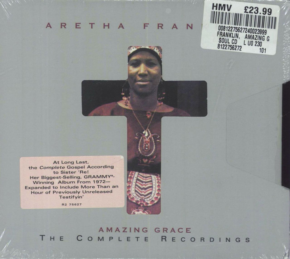 Aretha Franklin Amazing Grace: The Complete Recordings - Sealed US 2 CD album set (Double CD) R275627