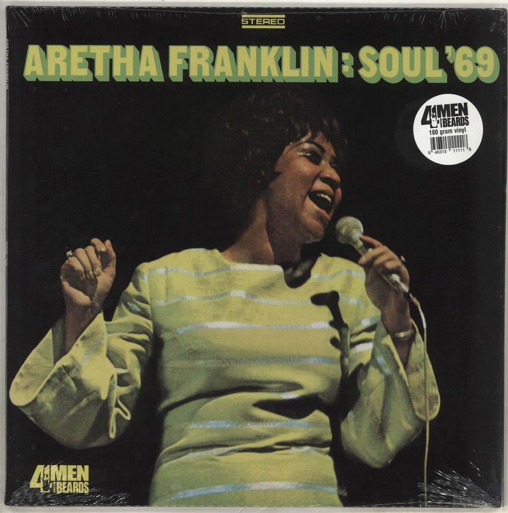 Aretha Franklin Soul '69 - 180gm - Sealed US vinyl LP album (LP record) 4M111