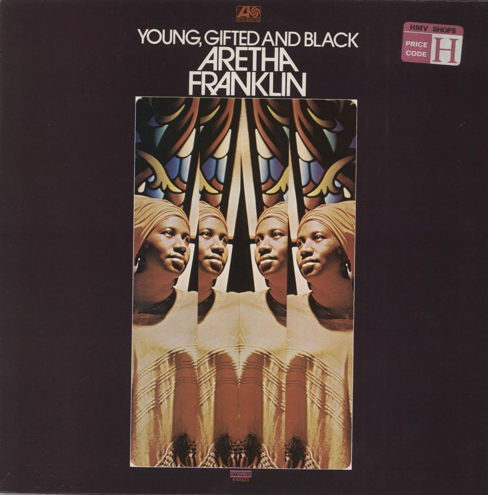 Aretha Franklin Young, Gifted And Black - 1st - EX UK vinyl LP album (LP record) K40323