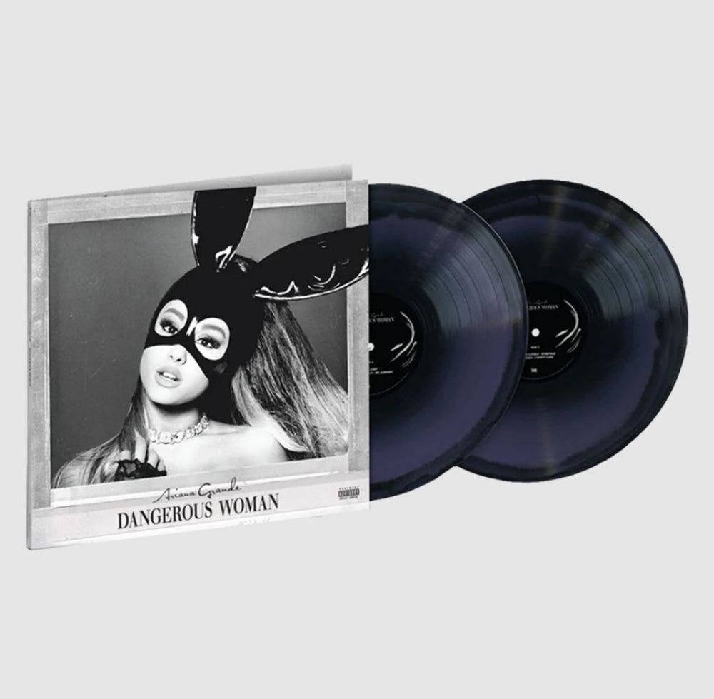 Ariana Grande Dangerous Woman - Purple & Black Swirl Vinyl - Sealed UK 2-LP vinyl record set (Double LP Album) F6J2LDA850336