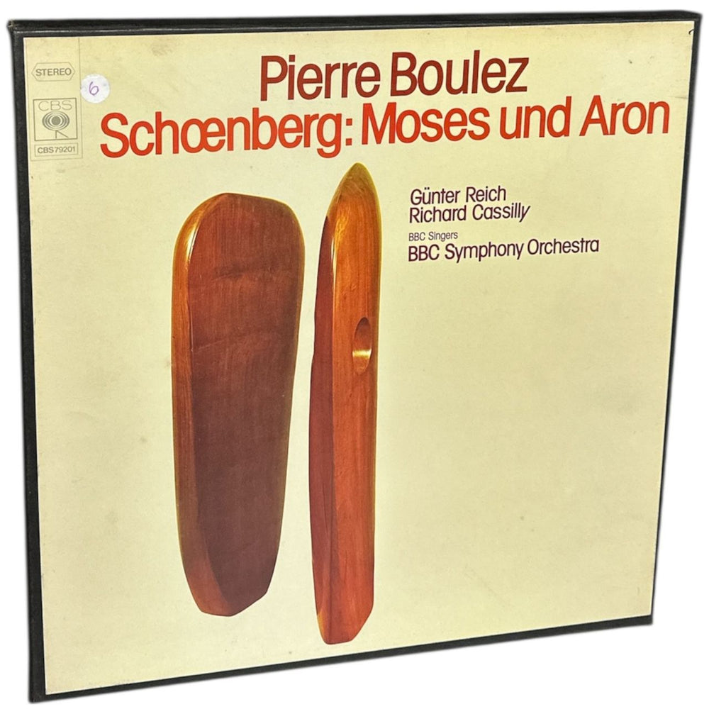 Arnold Schoenberg Moses Und Aron German Vinyl Box Set 79201